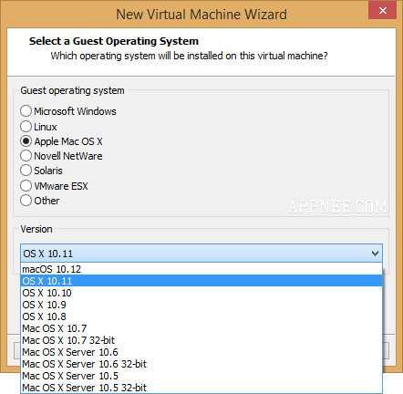 vmware file for mac os 10.9 mavericks